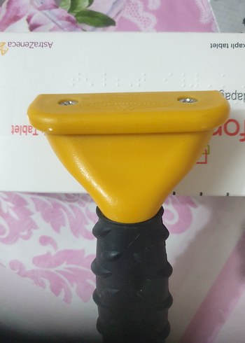 Sarı Furminator Kedi Tüy Toplama Tarağı - Görsel 7