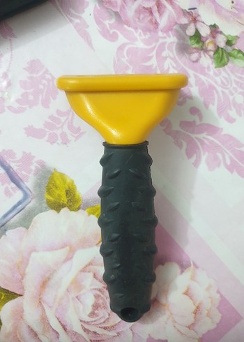 Sarı Furminator Kedi Tüy Toplama Tarağı - Görsel 10