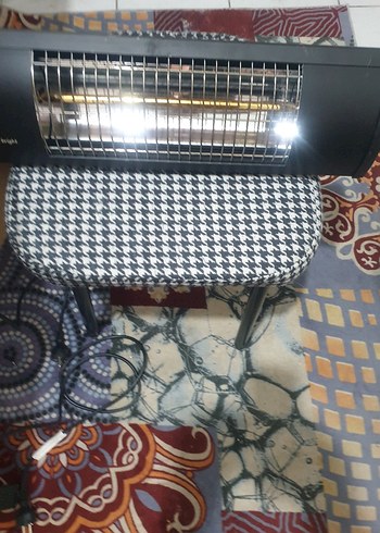 Cafe Sun Bright 2000W Dış Mekan İNFRARED Isıtıcı Siyah - Görsel 9