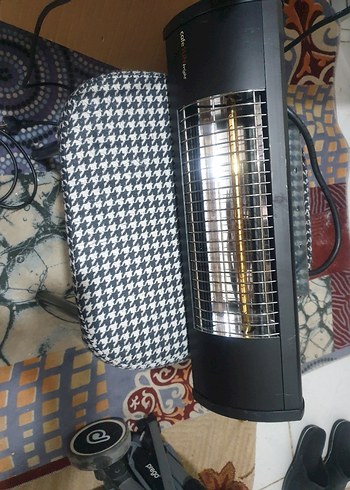 Cafe Sun Bright 2000W Dış Mekan İNFRARED Isıtıcı Siyah - Görsel 13