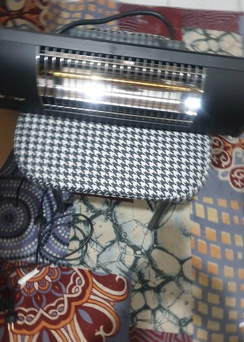 Cafe Sun Bright 2000W Dış Mekan İNFRARED Isıtıcı Siyah - Görsel 12