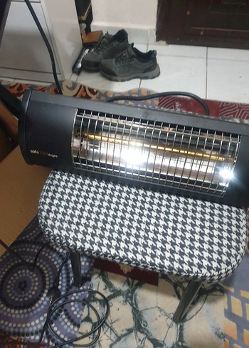 Cafe Sun Bright 2000W Dış Mekan İNFRARED Isıtıcı Siyah - Görsel 11