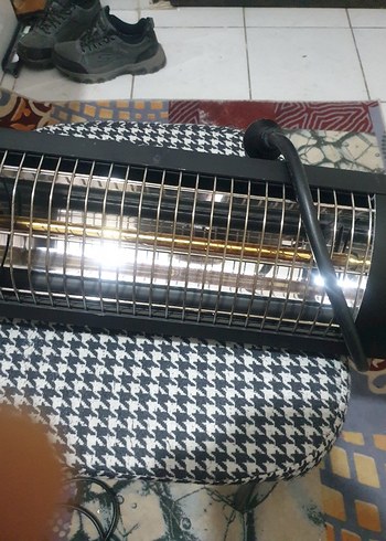 Cafe Sun Bright 2000W Dış Mekan İNFRARED Isıtıcı Siyah - Görsel 7