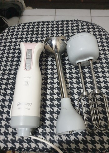 Arzum Trendmix Beyaz Blender Seti 1000W - Görsel 6