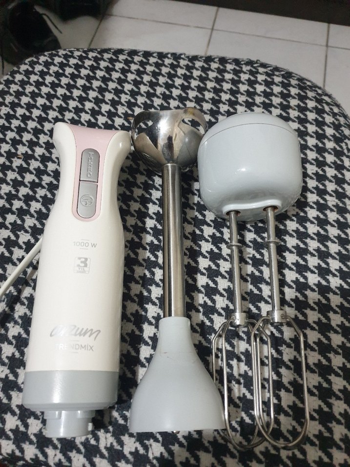 Arzum Trendmix Beyaz Blender Seti 1000W - Görsel 4