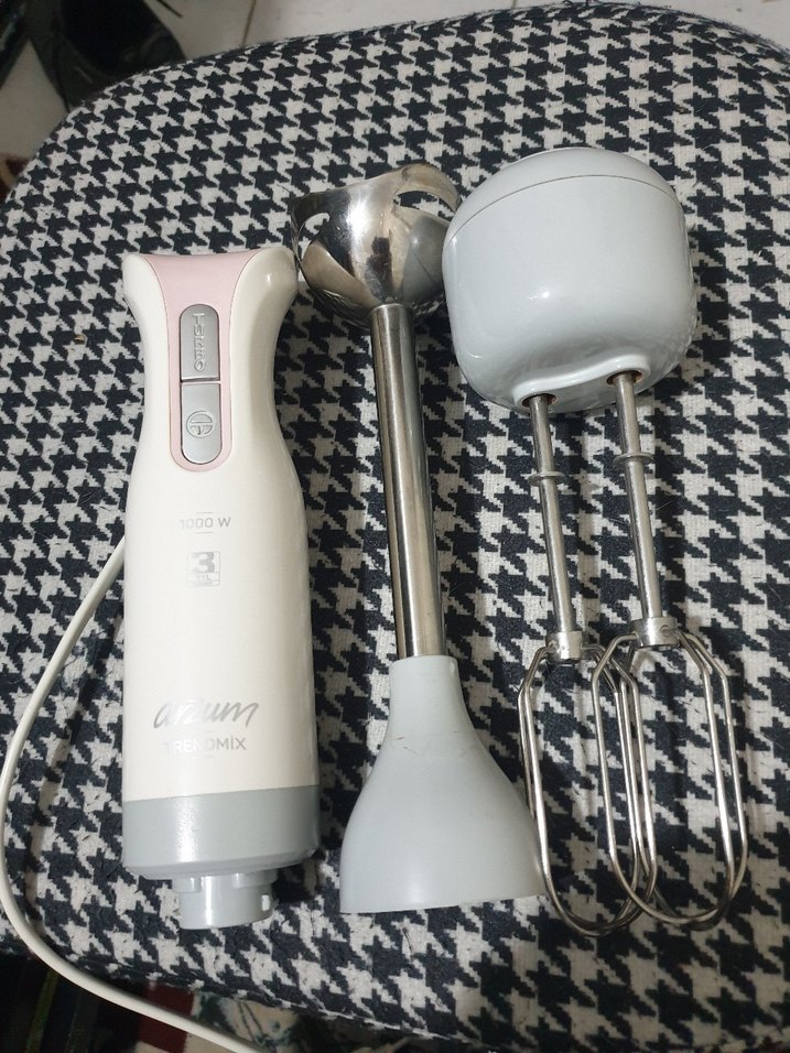 Arzum Trendmix Beyaz Blender Seti 1000W - Görsel 3