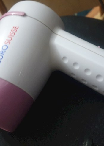 Euro Suisse 1200W Pembe Seyahat Saç Kurutma Makinesi - Görsel 7