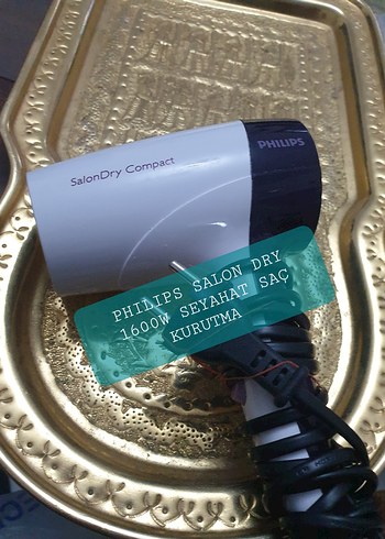 Philips SalonDry Compact 1600W Saç Kurutma Makinesi - Görsel 2