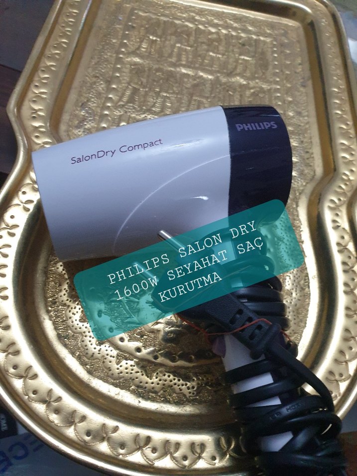 Philips SalonDry Compact 1600W Saç Kurutma Makinesi - Görsel 2