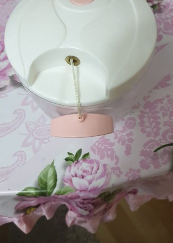 Beden Pembe Plastik Manuel 5 bıçaklı Mutfak Doğrayıcı