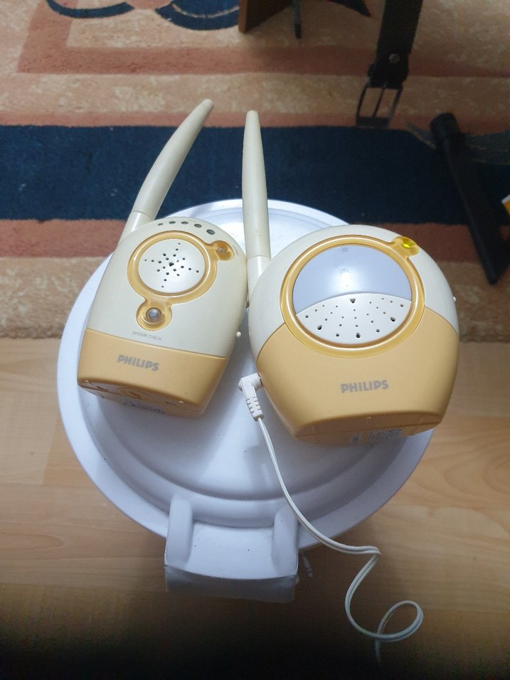 Philips Bebek Telsizi Beyaz Pastel - Görsel 3