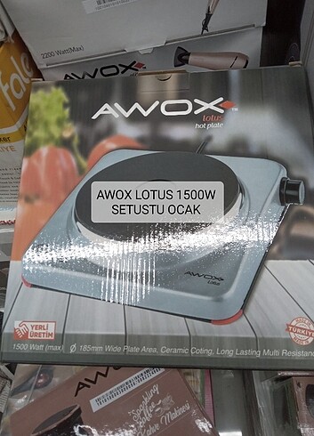 AWOX LOTUS 1500W SETUSTU OCAK 