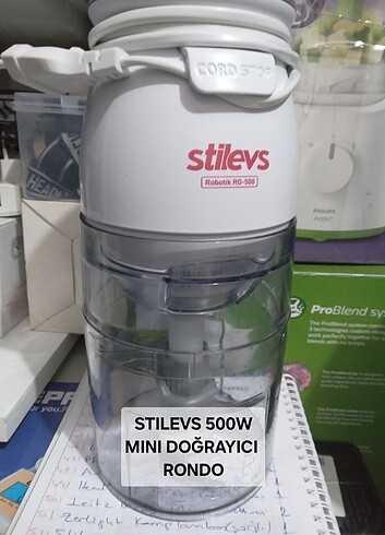 STILEVS 500W MINI DOĞRAYICI 