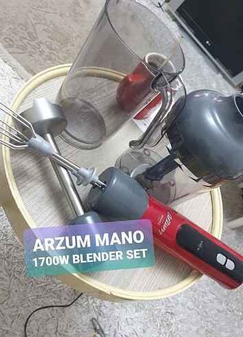 ARZUM MANO BLENDER SETİ 