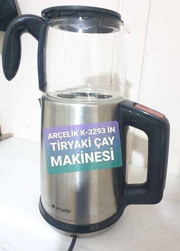 ARÇELİK K-3293 TİRYAKİ ÇAY MAKİNESİ 
