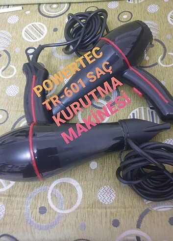 POWERTEC TR-601 SAÇ KURUTMA MAKİNESİ 