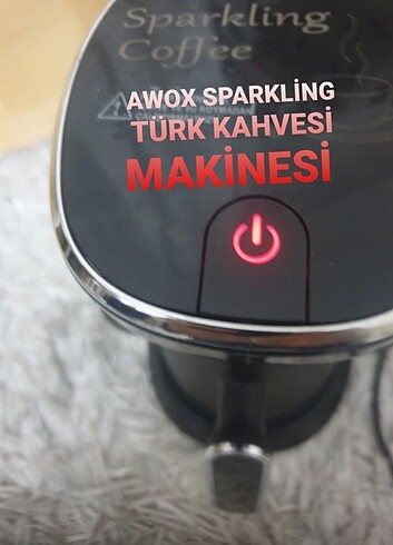 AWOX SPARKLİNG TÜRK KAHVESİ MAKİNESİ 