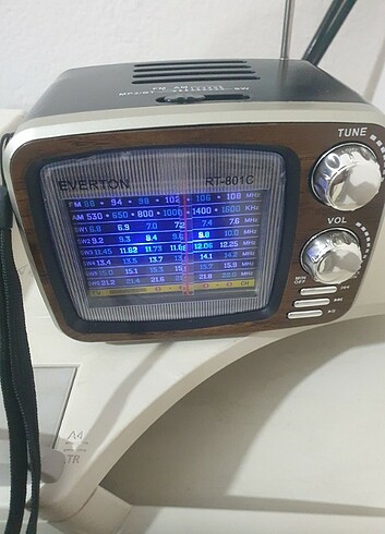 Beden Renk EVERTON RT-801C ŞARJLI BLUETOOTH RADYO