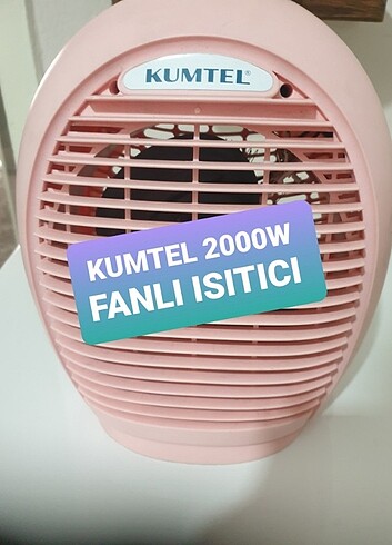 KUMTEL 2000W FANLI ISITICI 