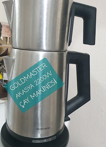 GOLDMASTER AKASYA 2200W ÇAY MAKİNESİ 