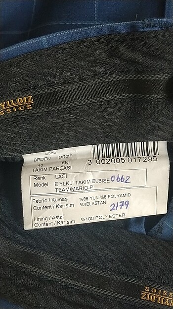 l Beden Yeni durumda ceket. Pantolon. Cepkenli