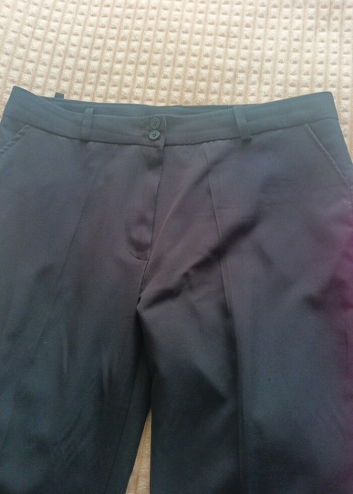 Siyah kumaş pantolon  - Görsel 3