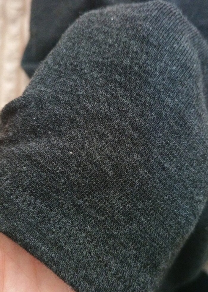 Uzun kollu triko çan elbise - Görsel 4