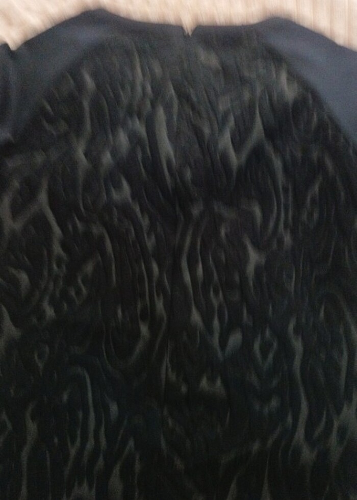 Kapri kol kısa elbise  - Görsel 3