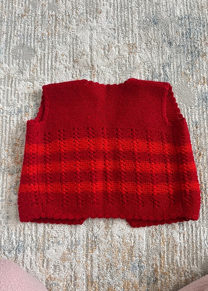 Bebek yeleği - Görsel 4