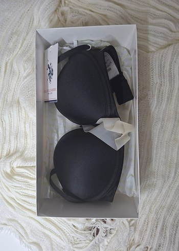 Us Polo Assn 66148 Sırt Şeffaf Straplez Içi Dolu Destekli Sütyen - Görsel 5