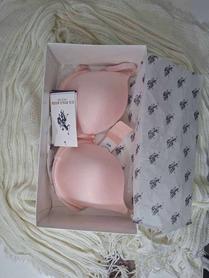 U.S. Polo Assn.66140 İçi Boş Kulaklı Sütyen 80B - Görsel 5