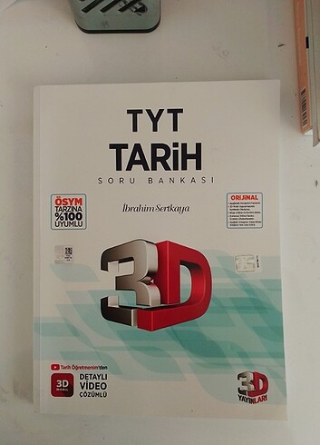 3D tyt tarih test kitabı 