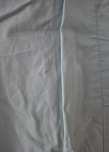 Mavi Uzun Kesim Rahat Kesim Kadın Yağmurluk - Görsel 4