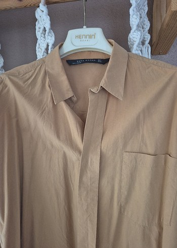 zara Salaş Kadın Gömlek tunik elbise - Görsel 2