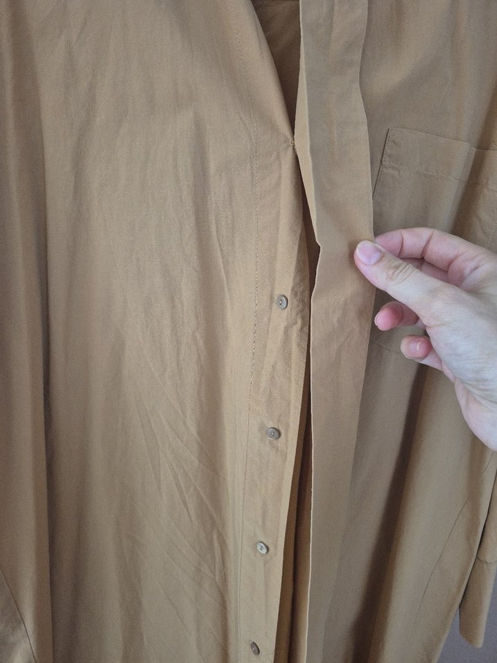 zara Salaş Kadın Gömlek tunik elbise - Görsel 3