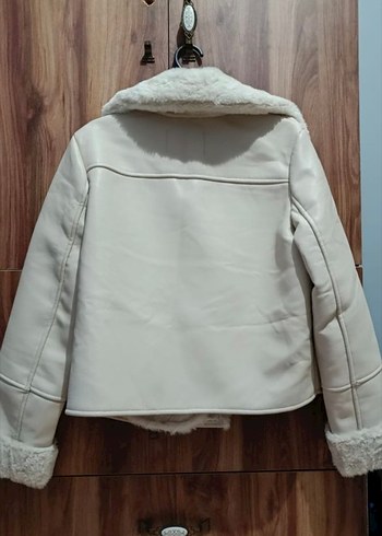 Kürklü Kısa Mont - Görsel 3