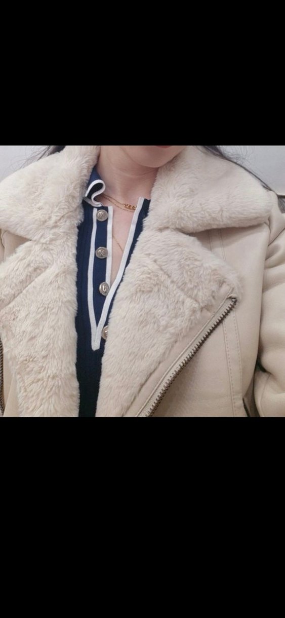 Kürklü Kısa Mont - Görsel 4