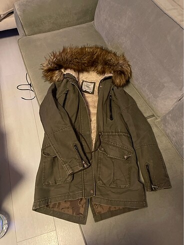 Berska içi puf çıkabilen kaban/trenchcoat
