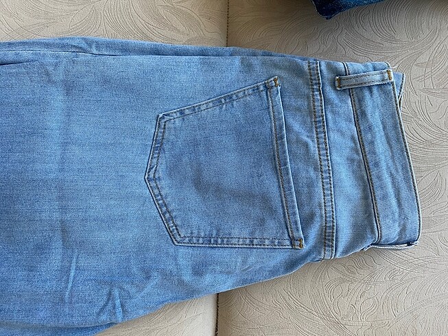Yüksek bel Jean