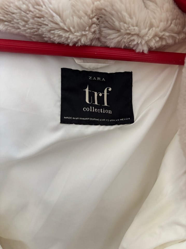 Beyaz Kürklü Kadın Kışlık Mont - Görsel 3