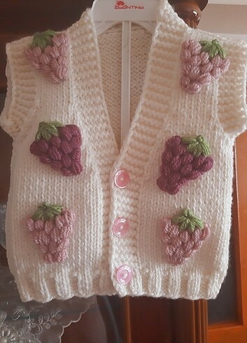 HelloBaby 2/3 YAŞ YENİ ÖRÜLMÜŞ BEBEK YELEĞİ