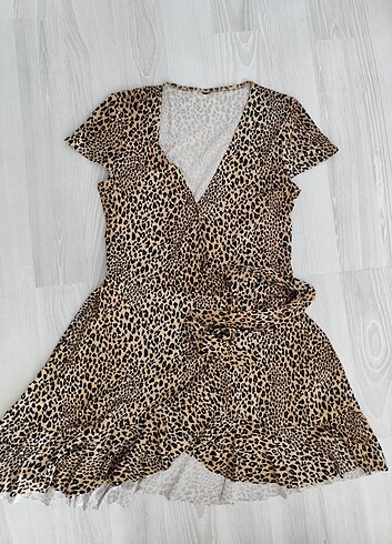 Leopar elbise