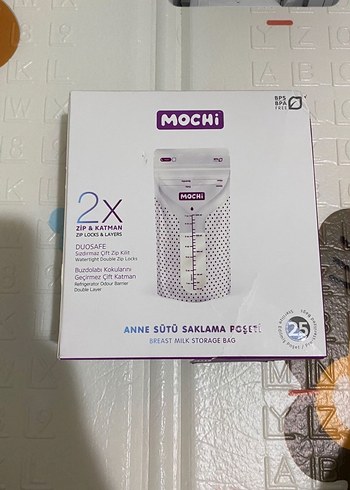 Mochi Anne Sütü Saklama Poşeti 2'li