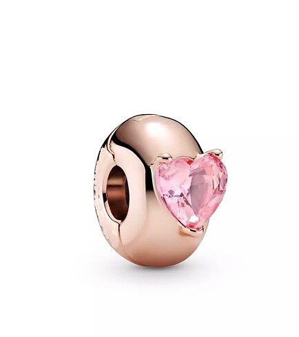 rose gold kalp klips charm