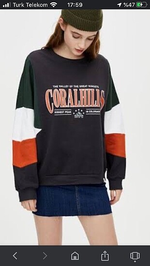 Pull and bear sweatshirt