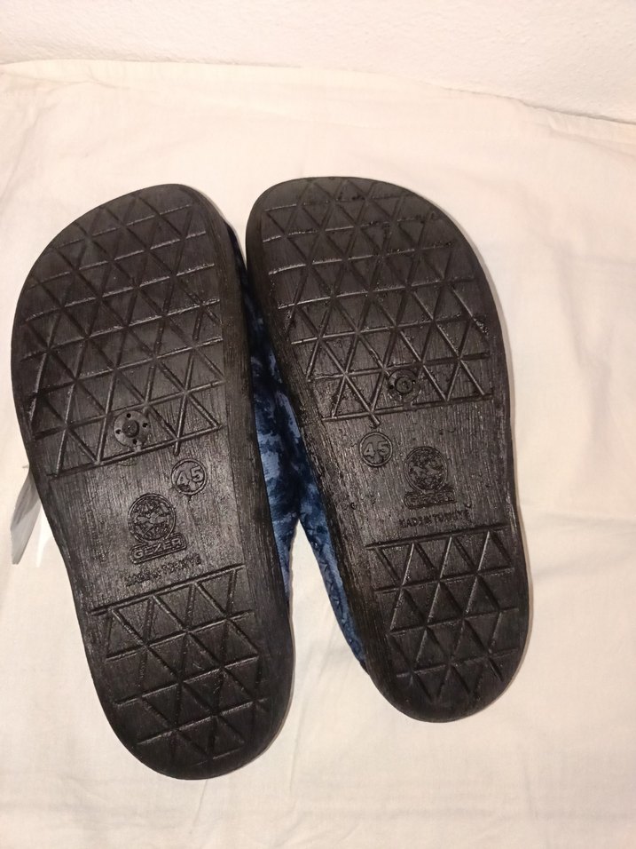 Erkekler için Mavi Ev Terliği - Görsel 2