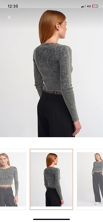 Dilvin Zara Crop