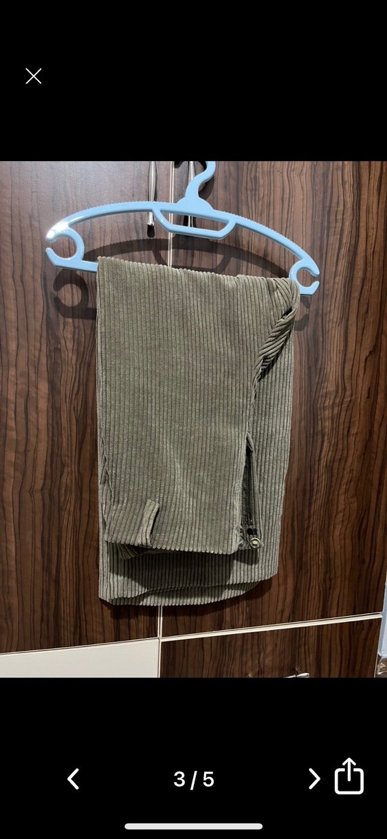 Kadın kadife  Pantolon - Görsel 3