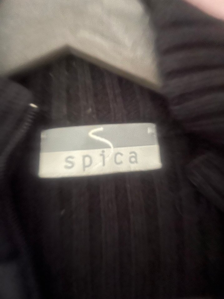 Nakışlı Siyah Kadın Ceket ön süet arka. Ve kol triko - Görsel 2