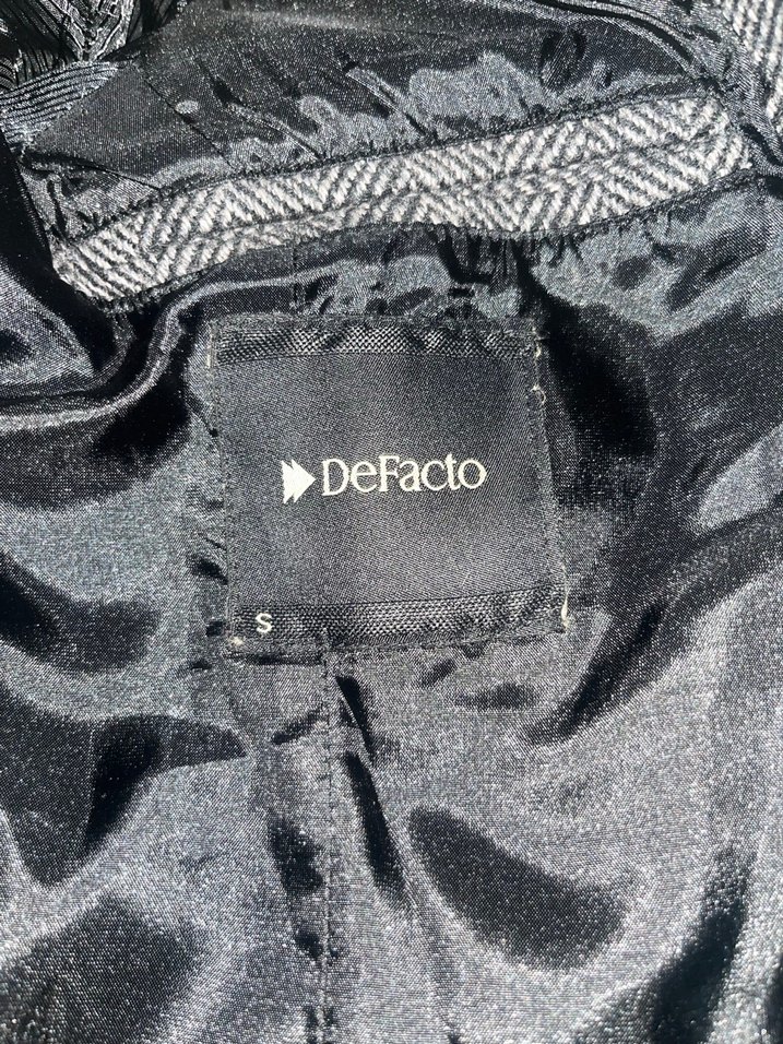 Gri Yünlü Erkek Midi Kaban - Görsel 5